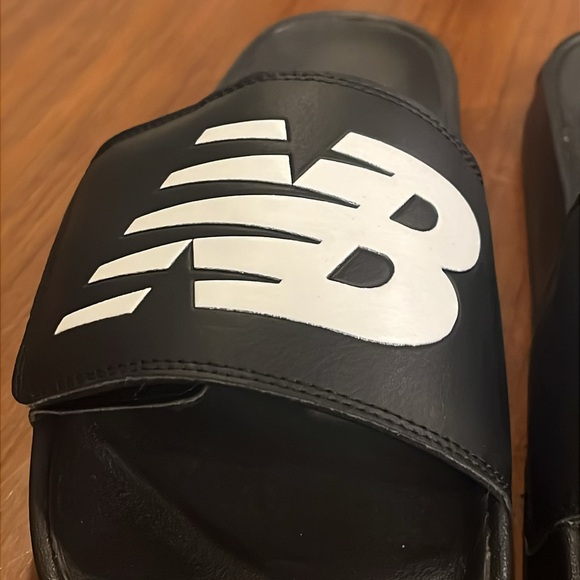 New Balance Slides Sandals Shoes SMA200B1 black adjustable 200 Mens Size 12 main image 6